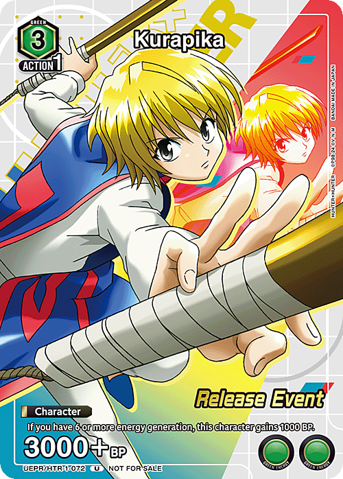 Kurapika Card Front