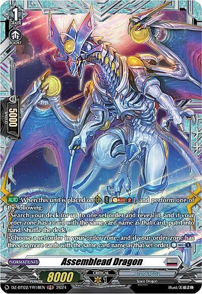 Assemblead Dragon Card Front