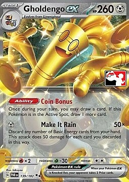 Gholdengo ex Card Front