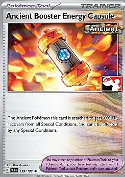 Ancient Booster Energy Capsule Card Front