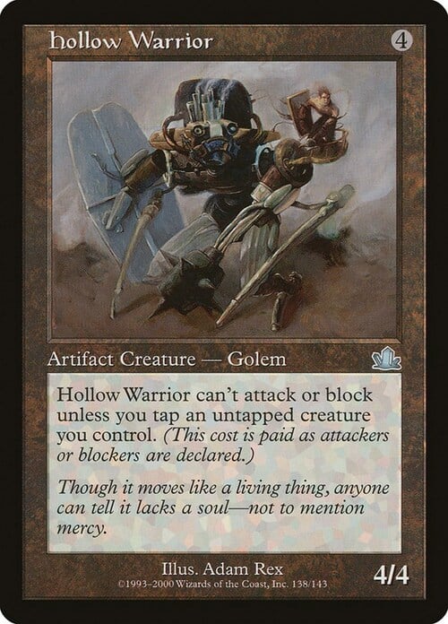 Hollow Warrior Card Front