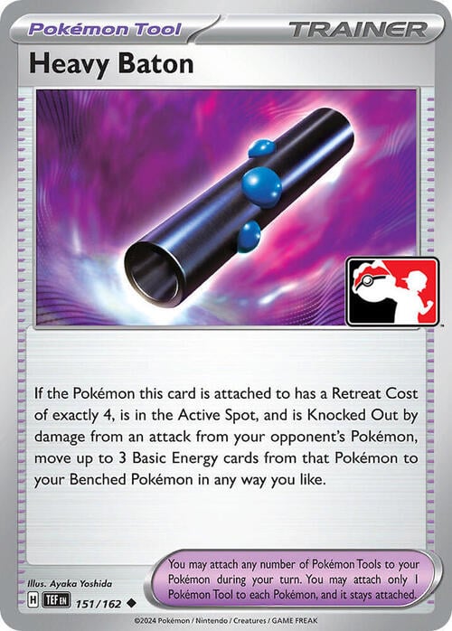 Heavy Baton Card Front
