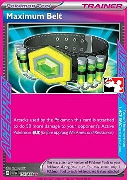 Maximum Belt Card Front