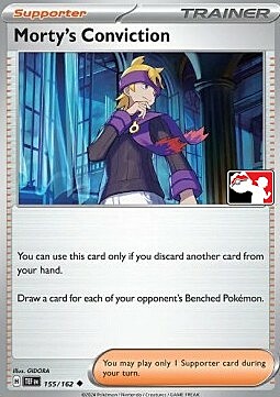 Morty's Conviction Card Front