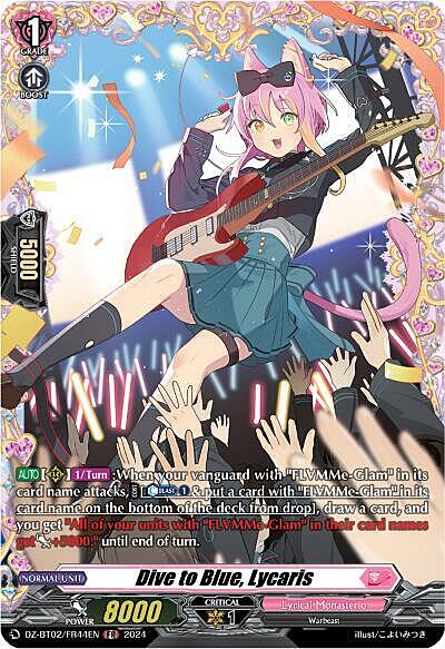 Dive to Blue, Lycaris Card Front
