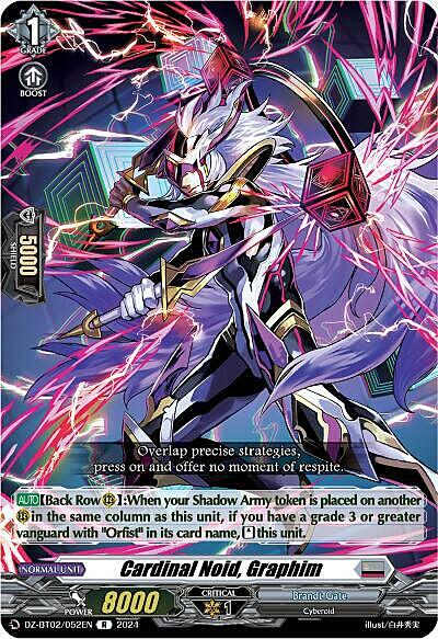 Cardinal Noid, Graphim Card Front