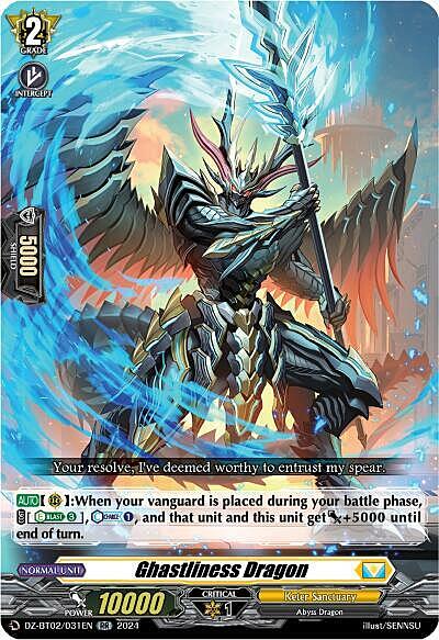 Ghastliness Dragon Card Front