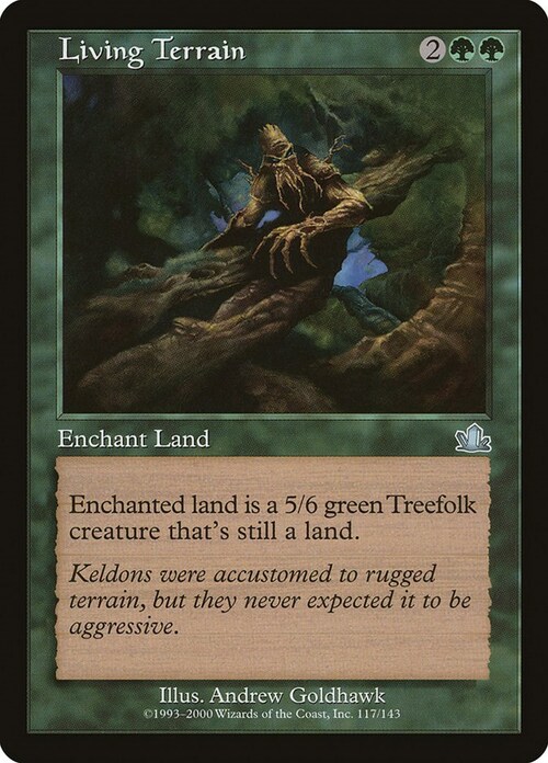 Living Terrain Card Front
