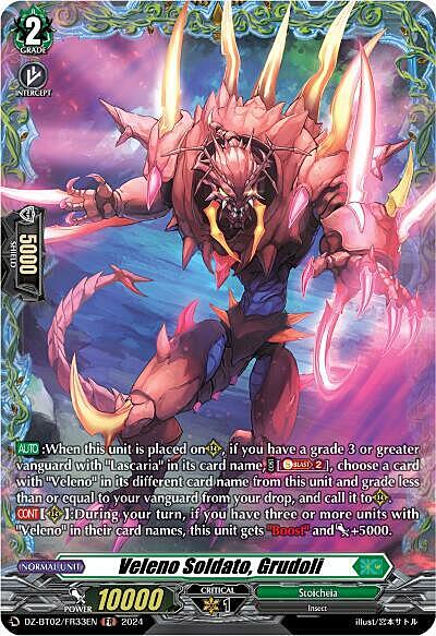 Veleno Soldato, Grudoli Card Front