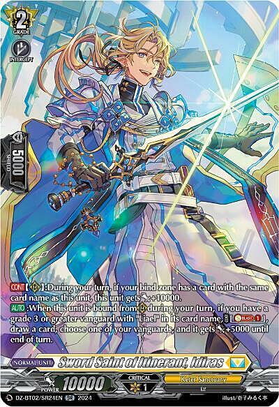 Sword Saint of Itinerant, Idiras Card Front
