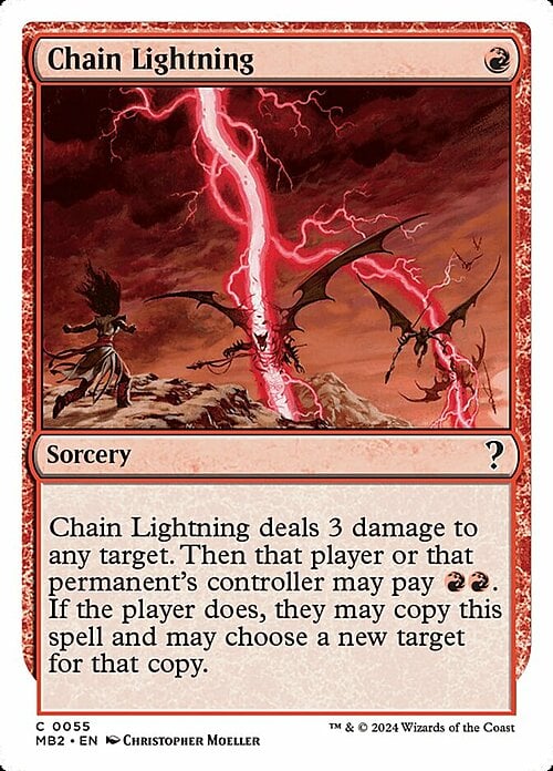 Chain Lightning Card Front
