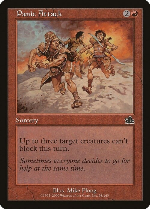 Panic Attack Card Front