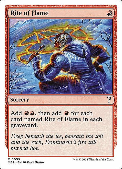 Rite of Flame Card Front