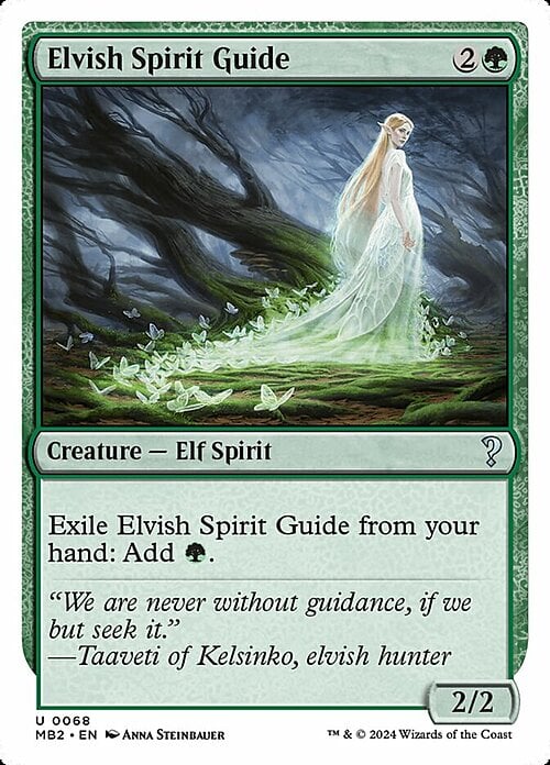 Elvish Spirit Guide Card Front
