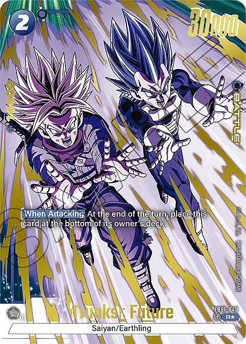 Trunks : Future Card Front