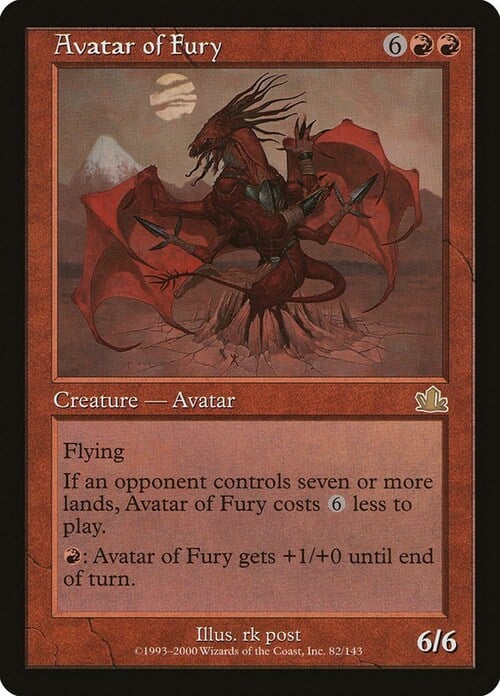 Avatar of Fury Card Front