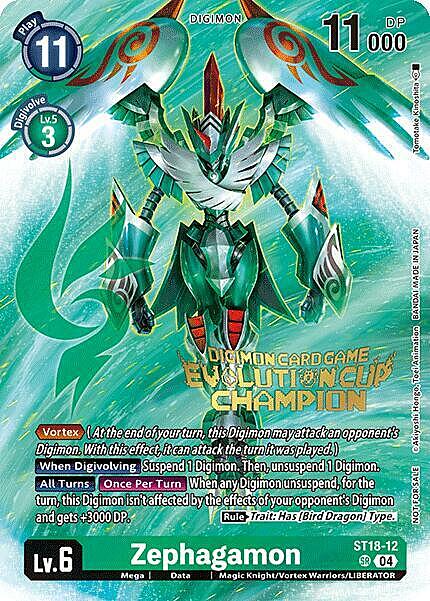 Zephagamon Card Front