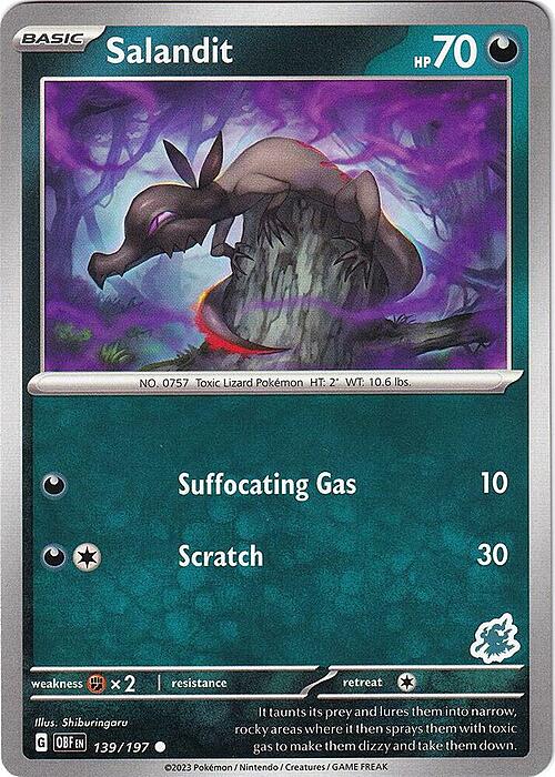 Salandit [Singe] Card Front