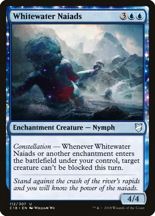Whitewater Naiads Card Front