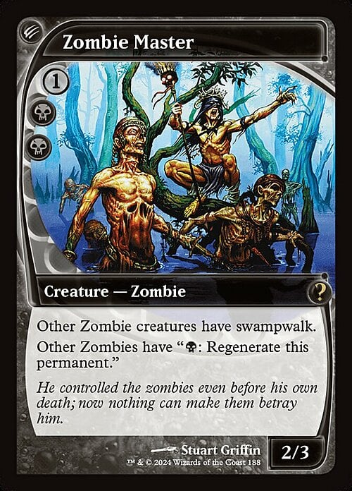 Zombie Master Card Front