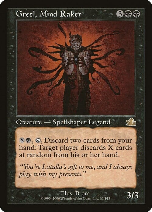 Greel, Mind Raker Card Front