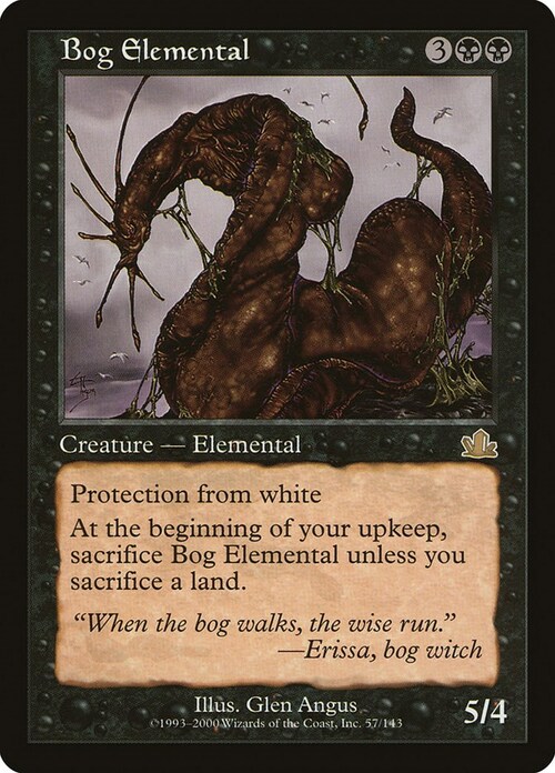 Bog Elemental Card Front