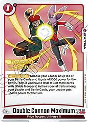 Double Cannon Maximum · Pre-Release Stamped FB03-025