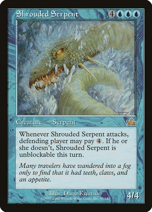 Shrouded Serpent Card Front