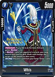 Whis · Pre-Release Stamped FB03-029