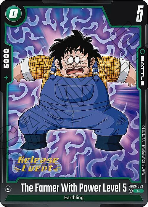 The Farmer With Power Level 5 Card Front