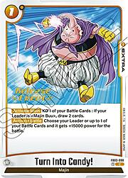 Turn Into Candy! · Pre-Release Stamped FB03-098