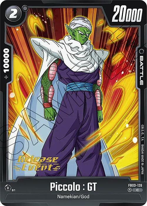 Piccolo : GT Card Front