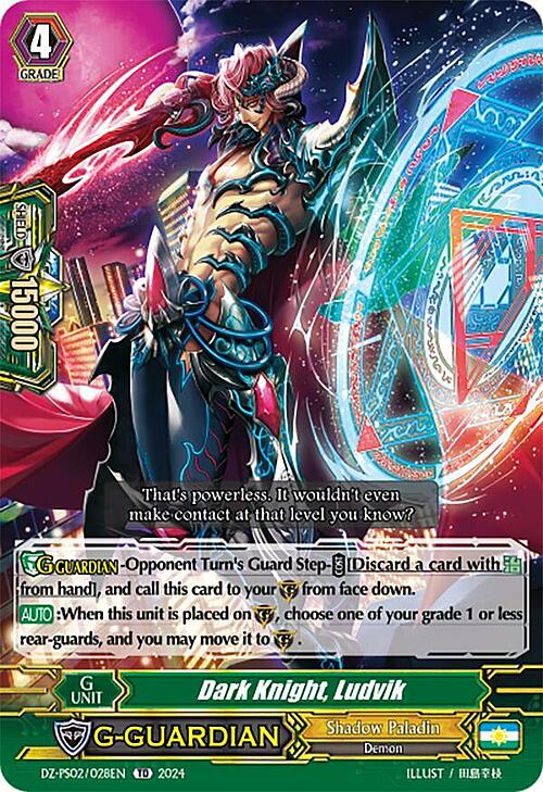 Dark Knight, Ludvik [G Format] Card Front