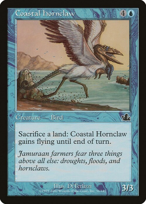 Coastal Hornclaw Card Front