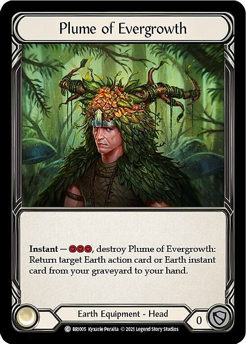 Plume of Evergrowth Card Front
