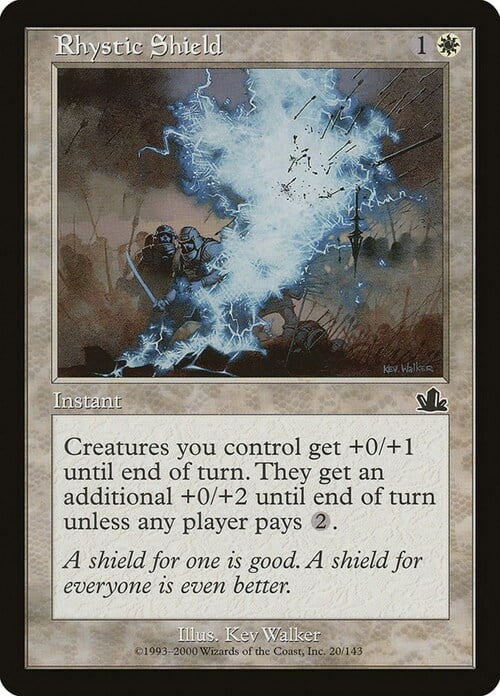 Rhystic Shield Card Front