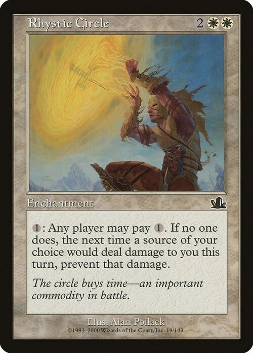 Rhystic Circle Card Front