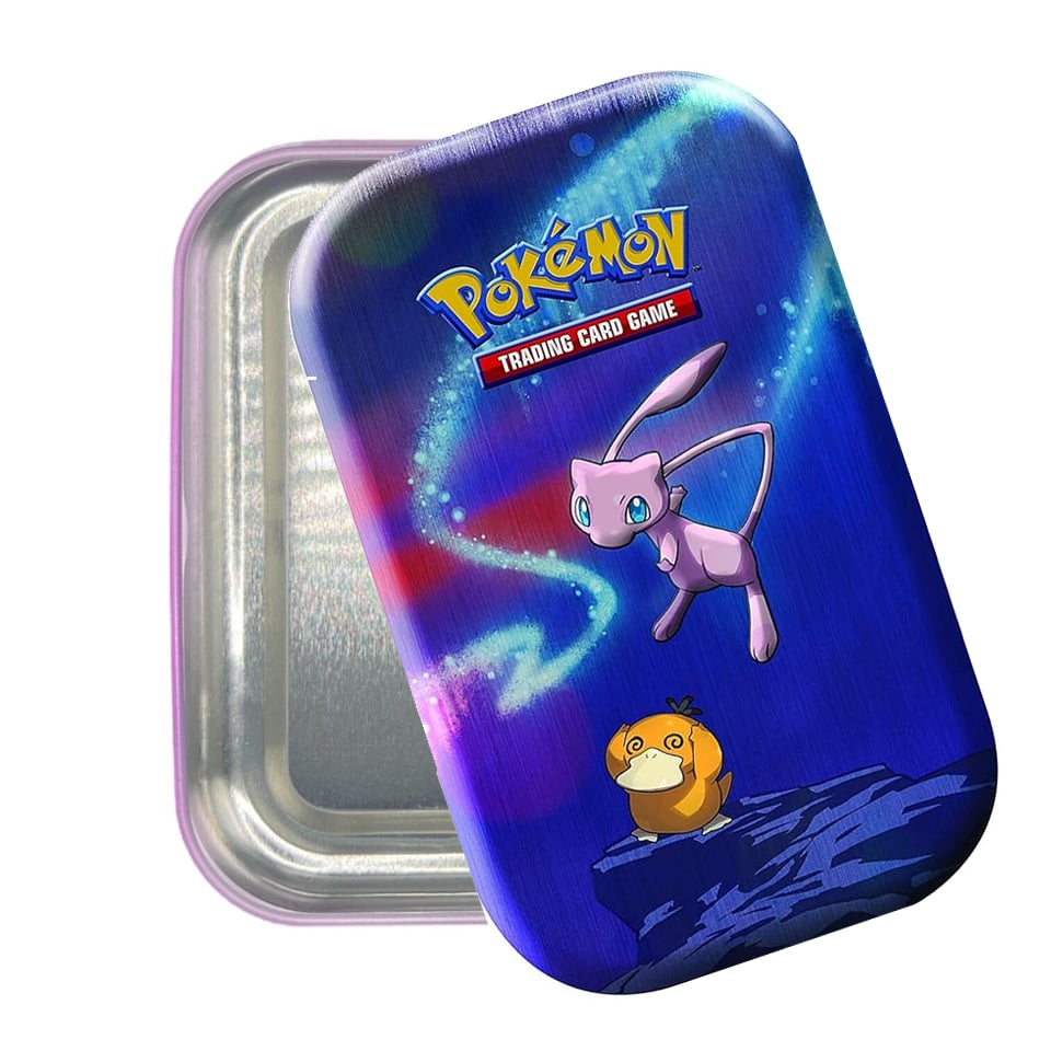 Kanto Power Mini Tins: Mew & Psyduck Empty Tin