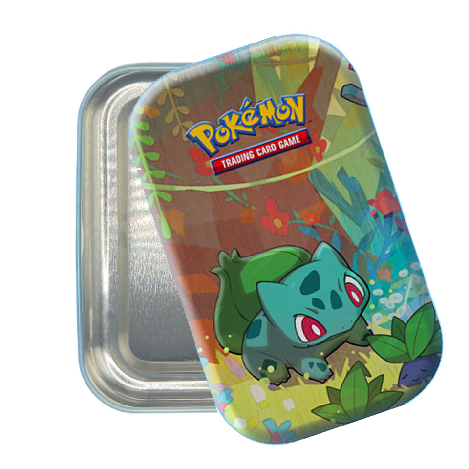 Kanto Friends Mini Tins: Bulbasaur Empty Tin