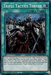 Triple Tactics Thrust · Prismatic Secret Rare 073