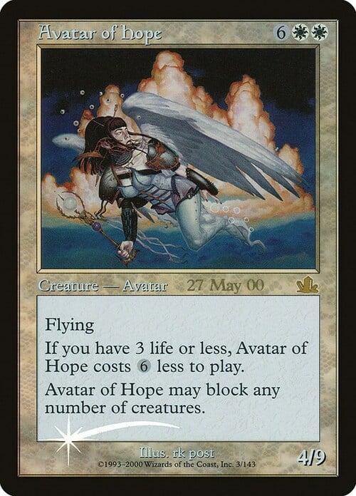 Avatar of Hope Card Front