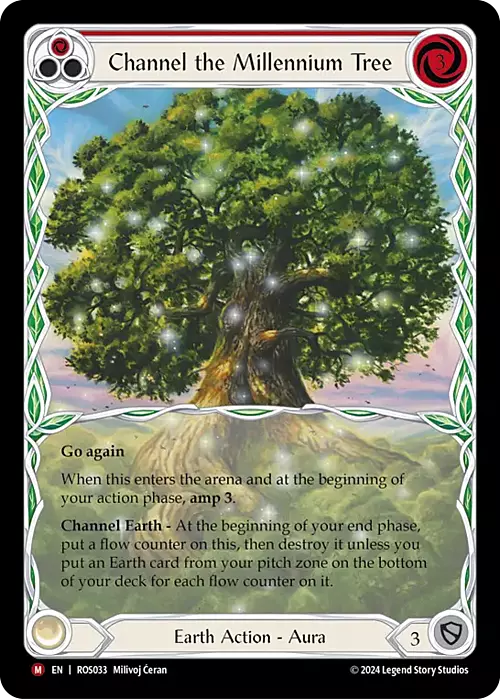 Channel the Millennium Tree Card Front