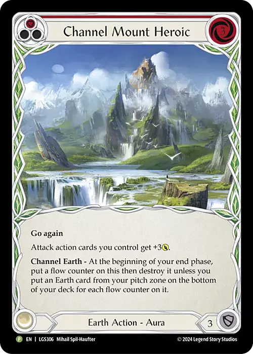 Channel Mount Heroic Card Front
