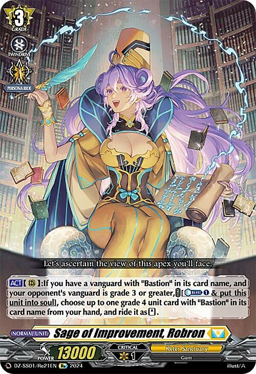 Sage of Improvement, Robron Card Front