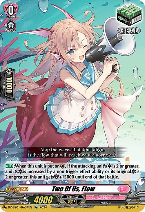 Two Of Us, Flow [D Format] Card Front