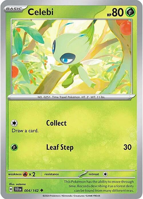 Celebi Card Front