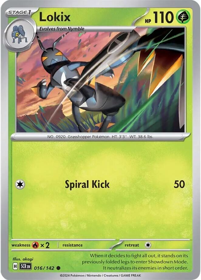 Lokix Stellar Crown | Pokmon | CardTrader
