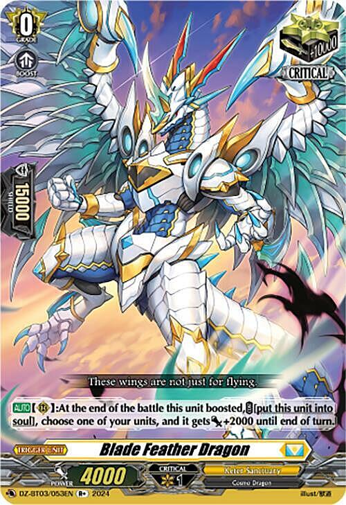 Blade Feather Dragon Card Front