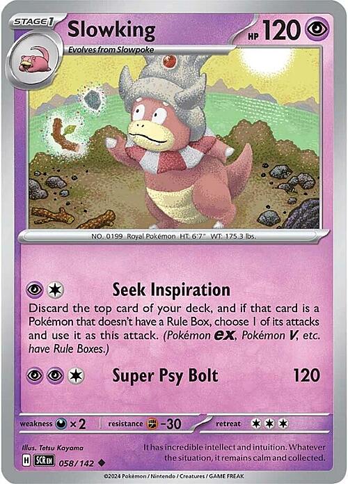 Slowking Card Front