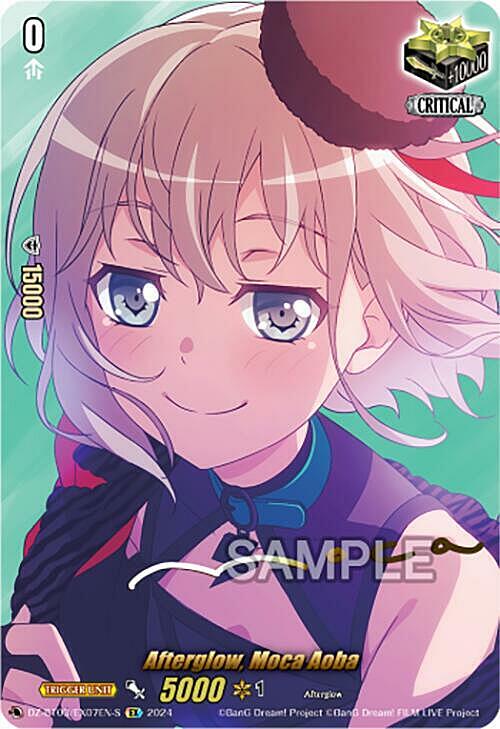 Afterglow, Moca Aoba Card Front